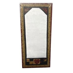Main Street Press Quilted Hearts List Pad 1998 Lang Elizabeth Brownd Cottagecore